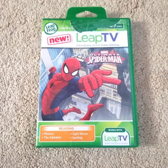 LeapTV game MARVEL Ultimate Spiderman - Picture 1 of 4